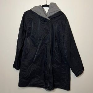 Eileen Fisher Reversible Rain Coat XXL